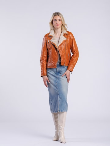 FREAKY NATION Prechodná bunda - Hnedá