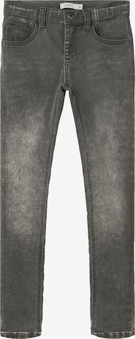 NAME IT Skinny Farkut 'NKMTHEO' värissä harmaa: etupuoli