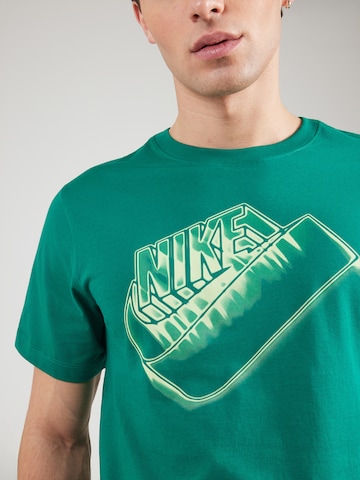 T-Shirt 'FUTURA' Nike Sportswear en vert