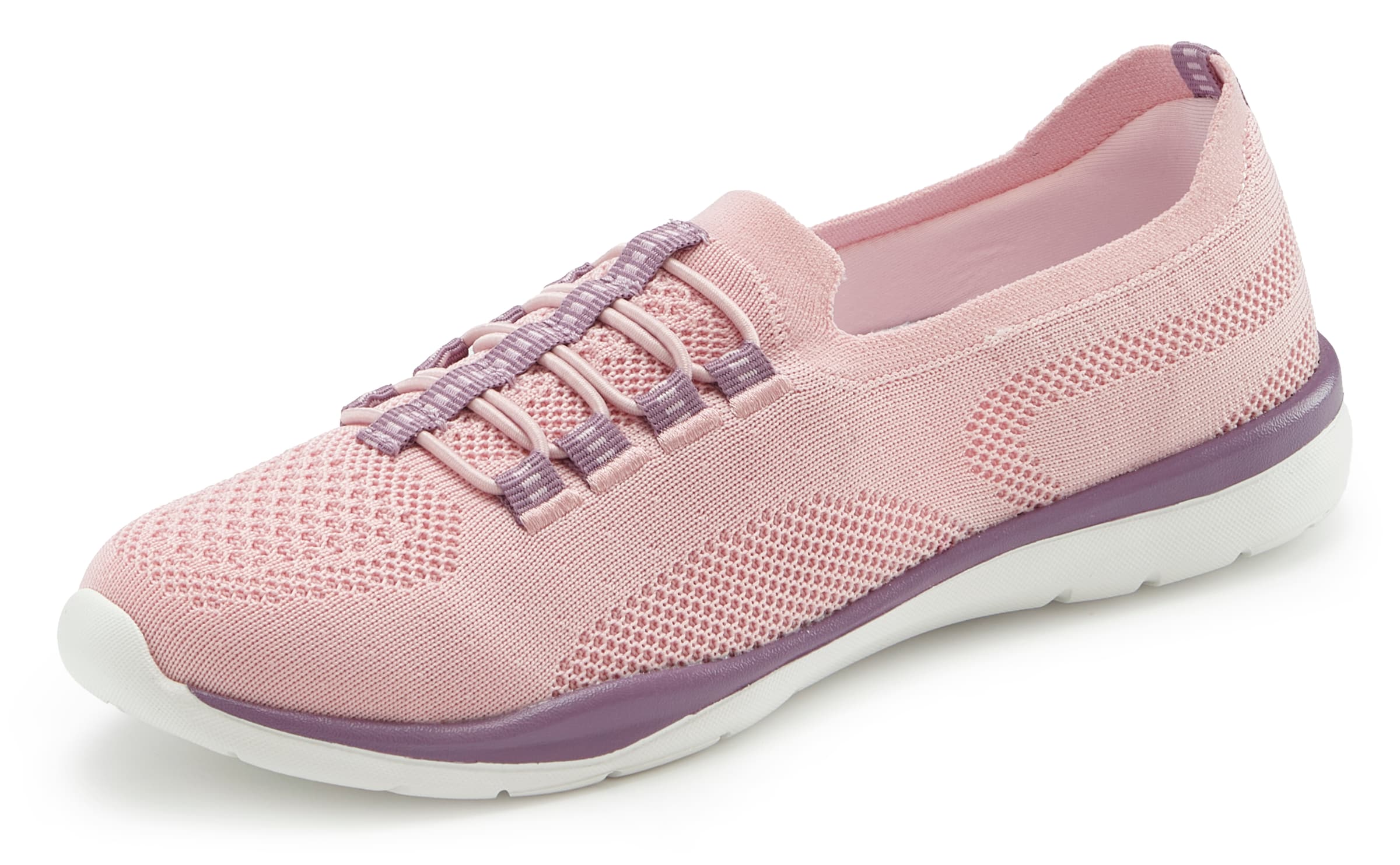 LASCANA Slip-Ons in Pink: front