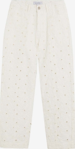 regular Pantaloni di Scalpers in bianco: frontale