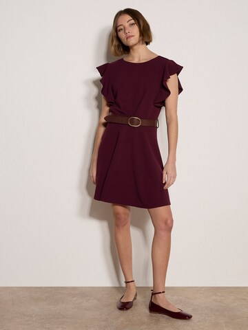 Apricot Dress ' ' in Red