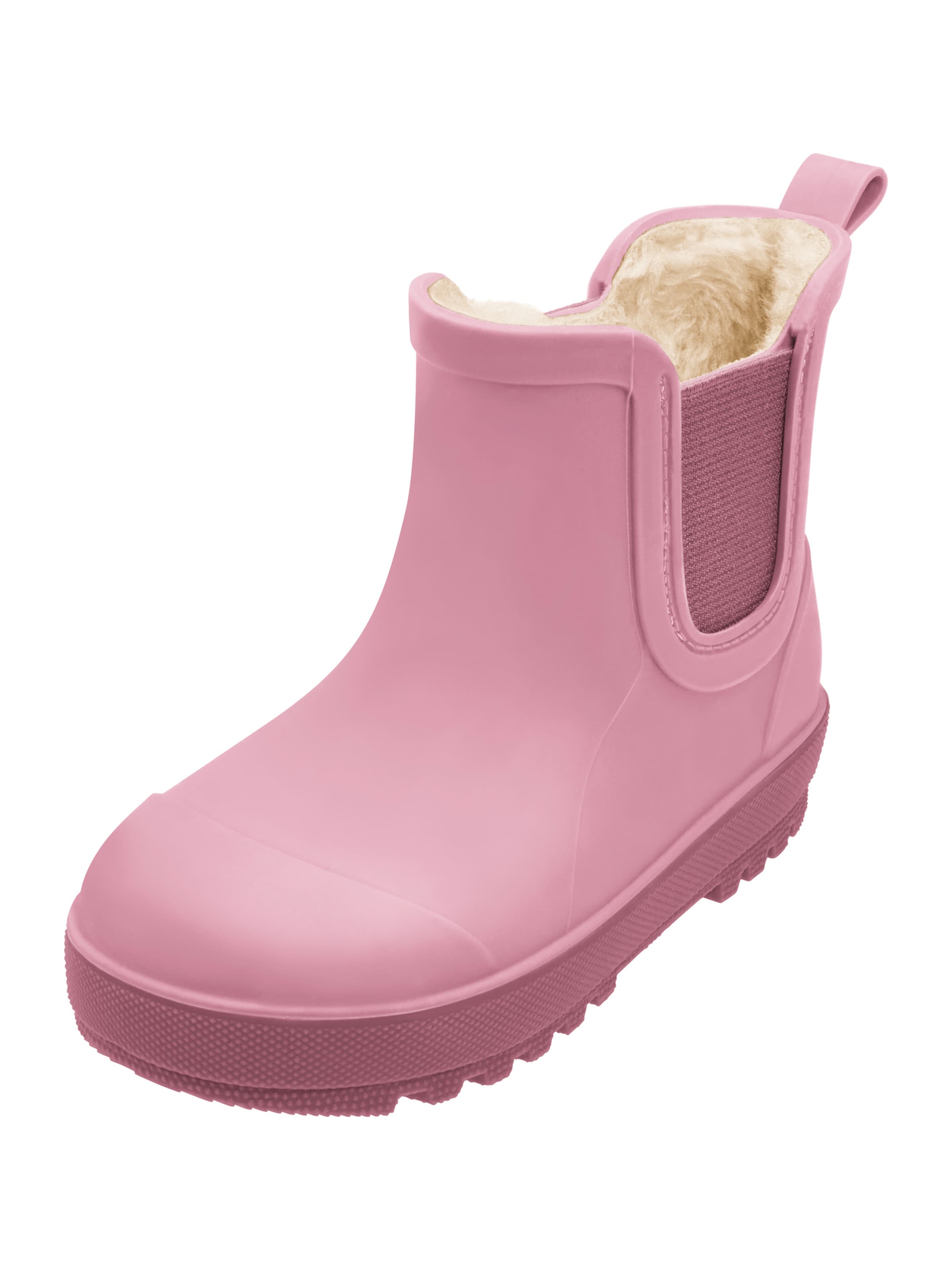 PLAYSHOES Rubber boot in Pink: front