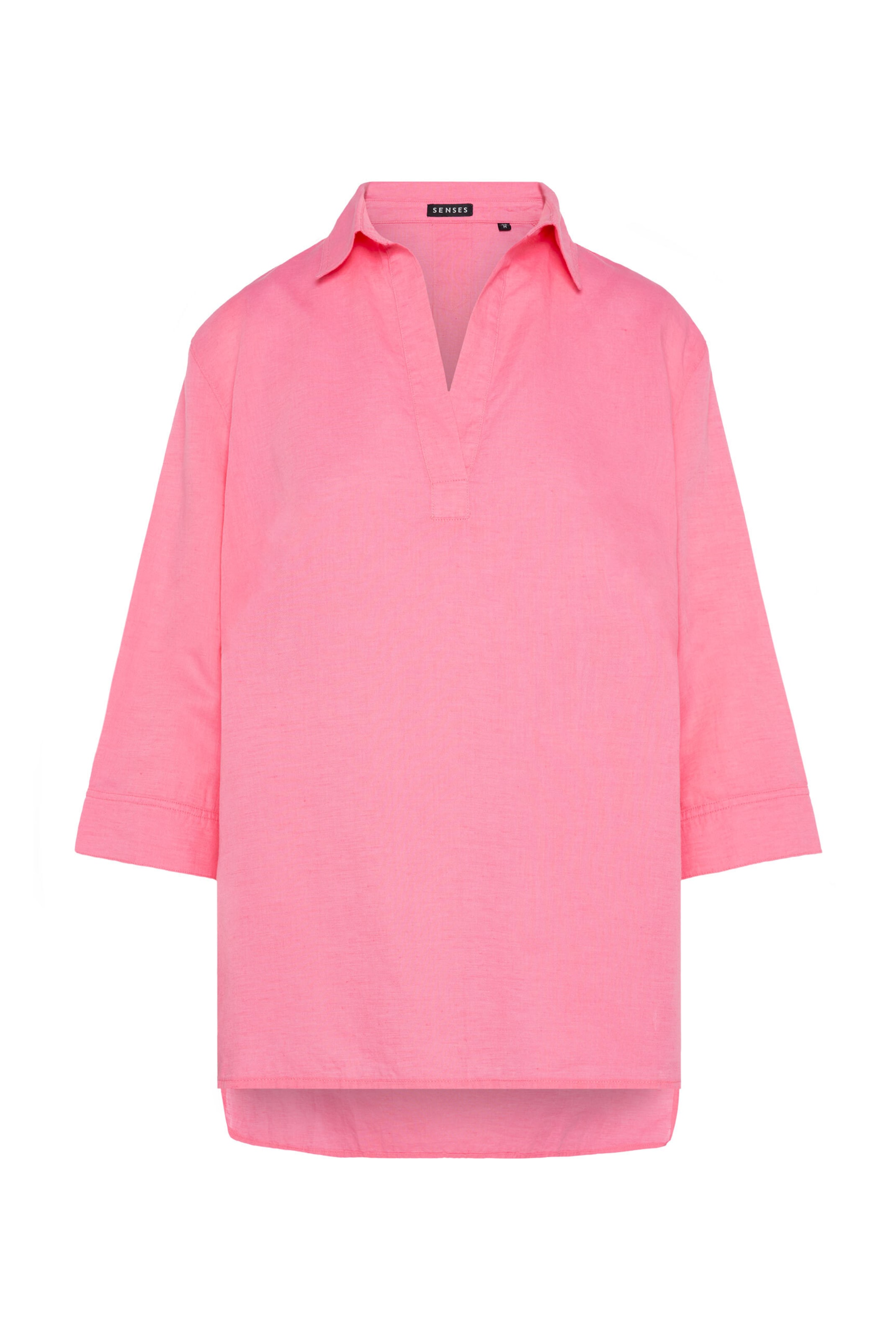 SENSES.THE LABEL Bluse in Pink: Vorderseite