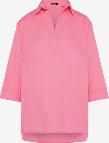 SENSES.THE LABEL Blouse in Pink: front