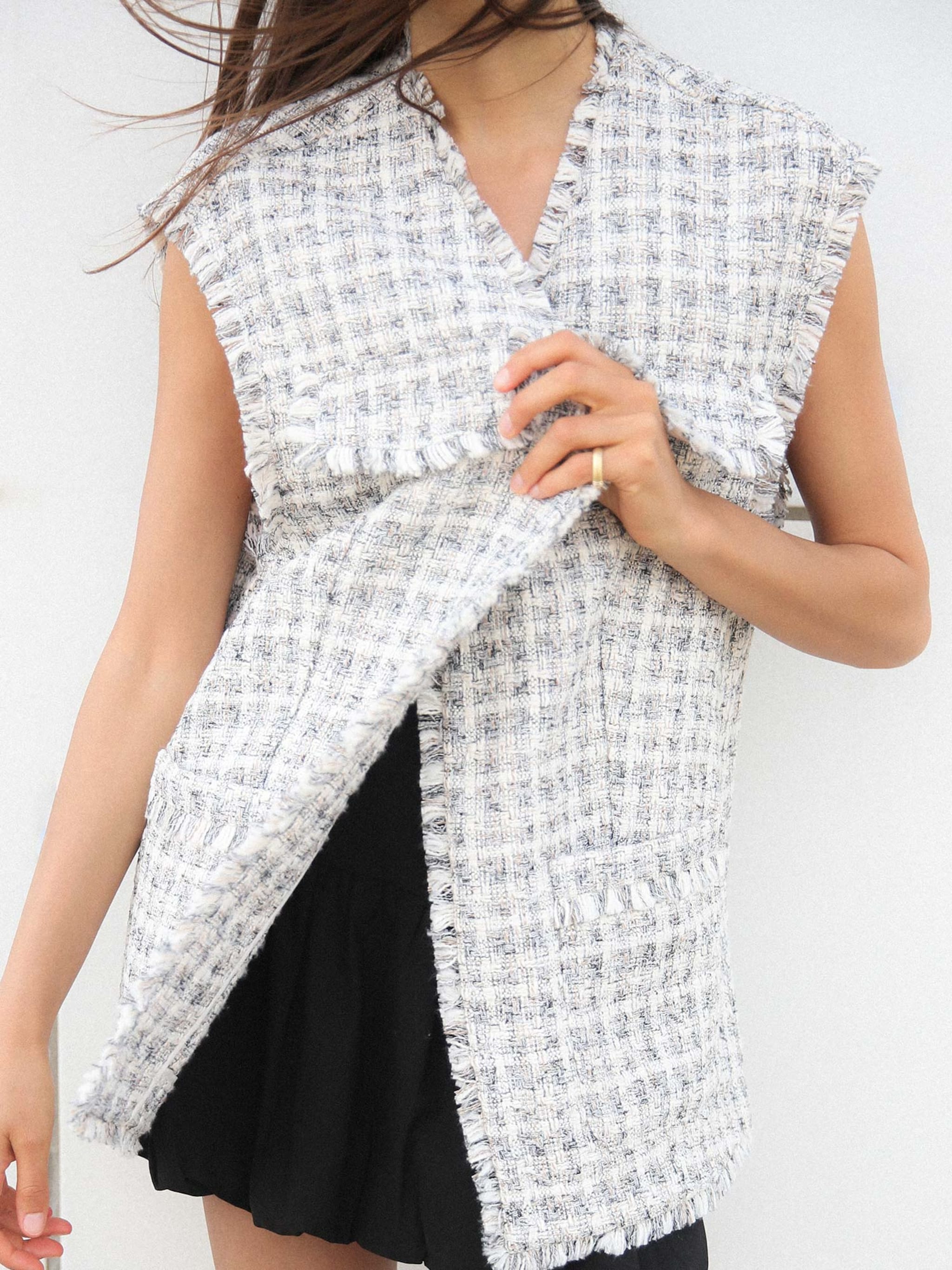 EDITED Prodotti Gilet 'Umina' nero