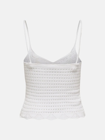 ONLY Top 'ONLY ONLLISON SL TOP KNT canotta'‌‌‌‌‌‌‌‌‌‌ in Weiß