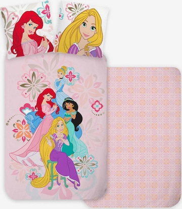 Housse de couette 'Prinzessinnen' DISNEY en rose : devant