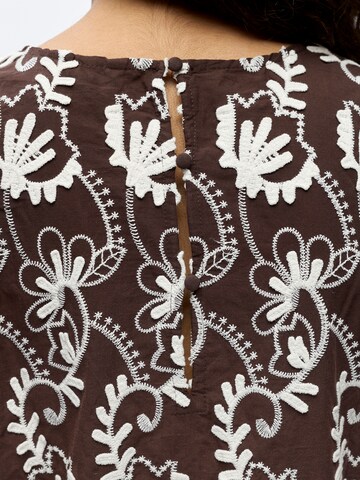 Chemisier 'OBJMya' OBJECT en marron