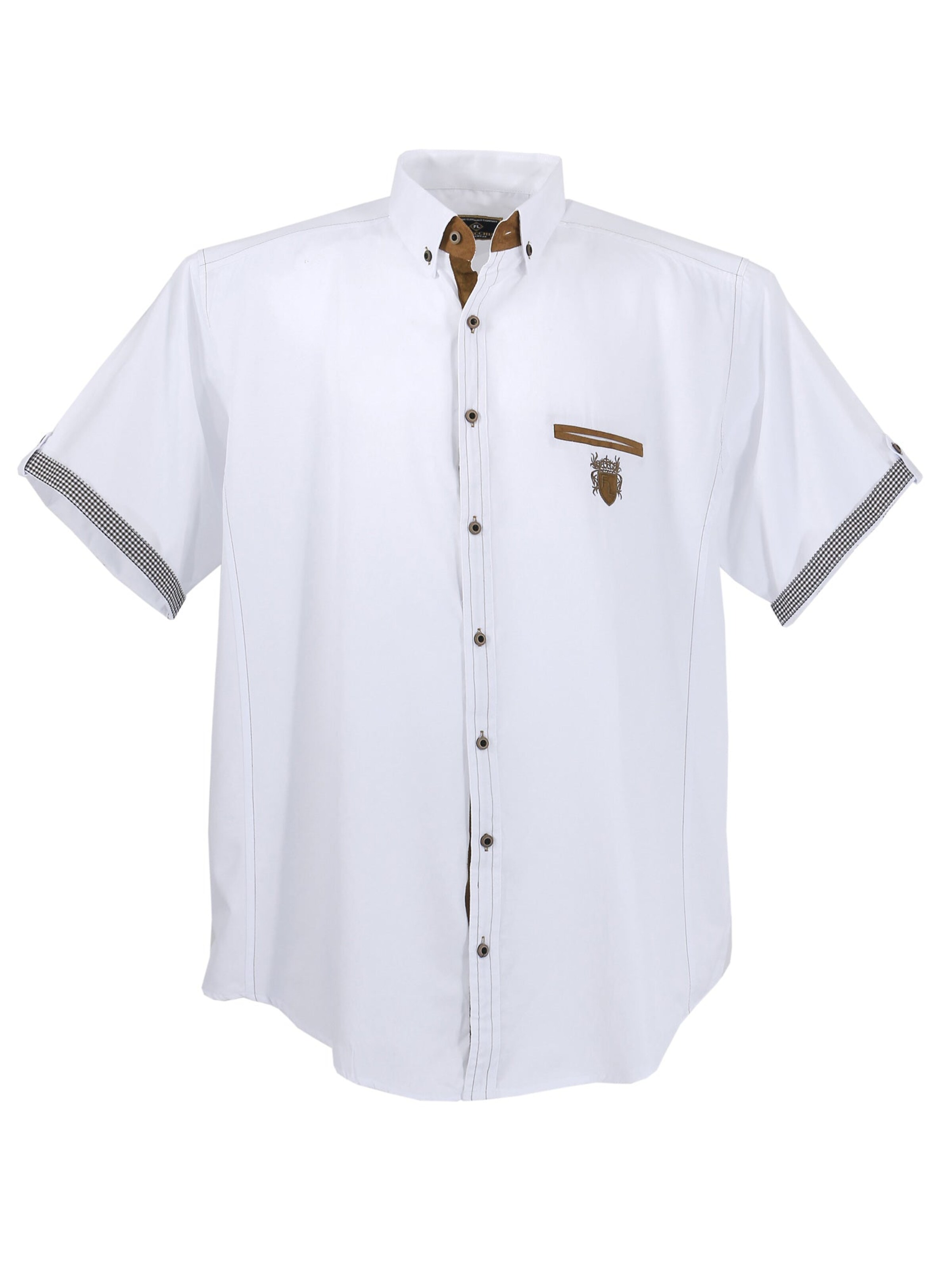 Lavecchia Button Up Shirt '1128' in White: front