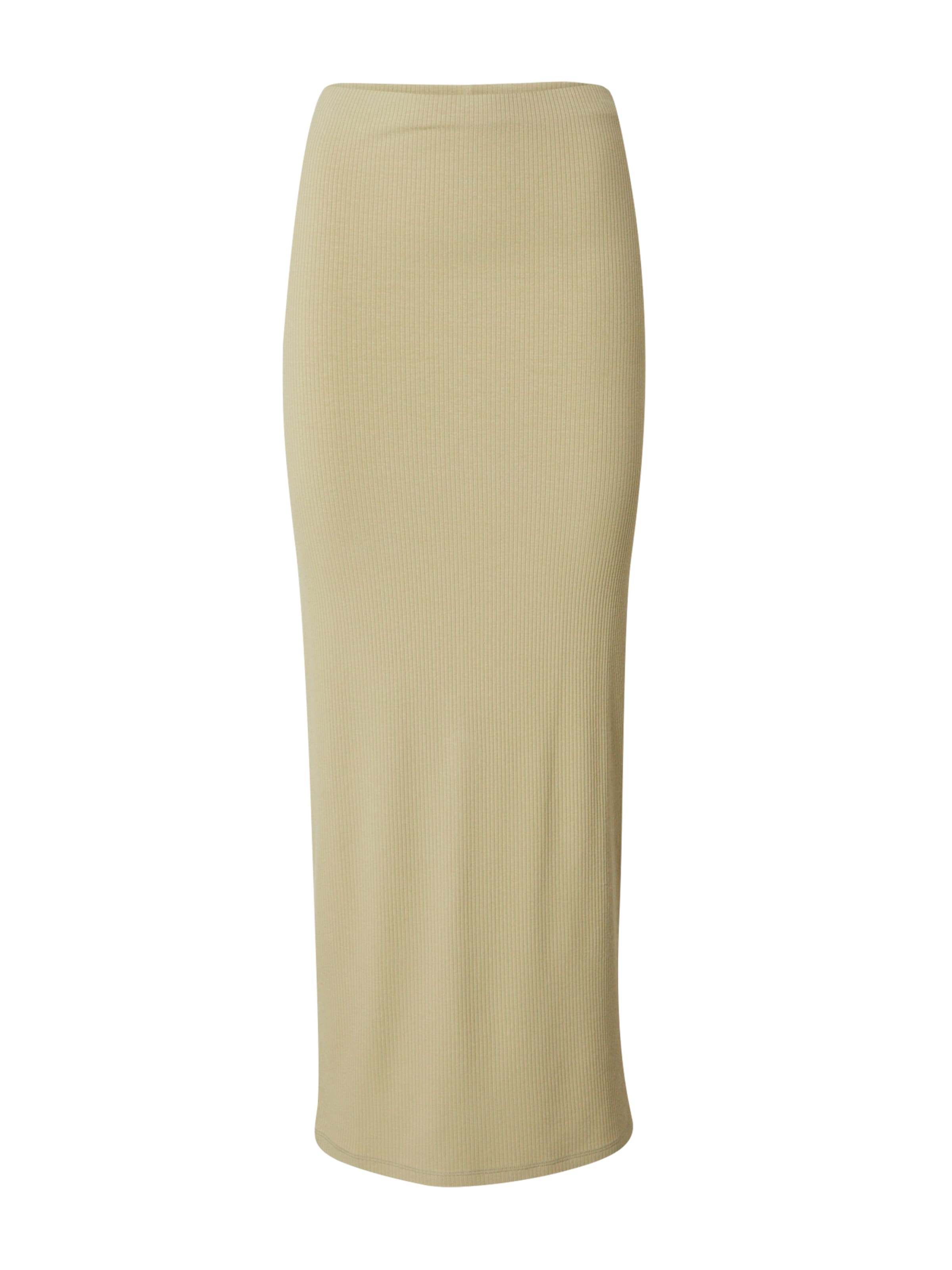 Gonna 'Leanne' di EDITED in beige: frontale