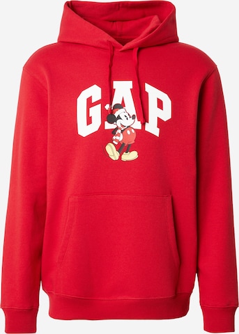 Felpa 'DISNEY x GAP' di GAP in rosso: frontale