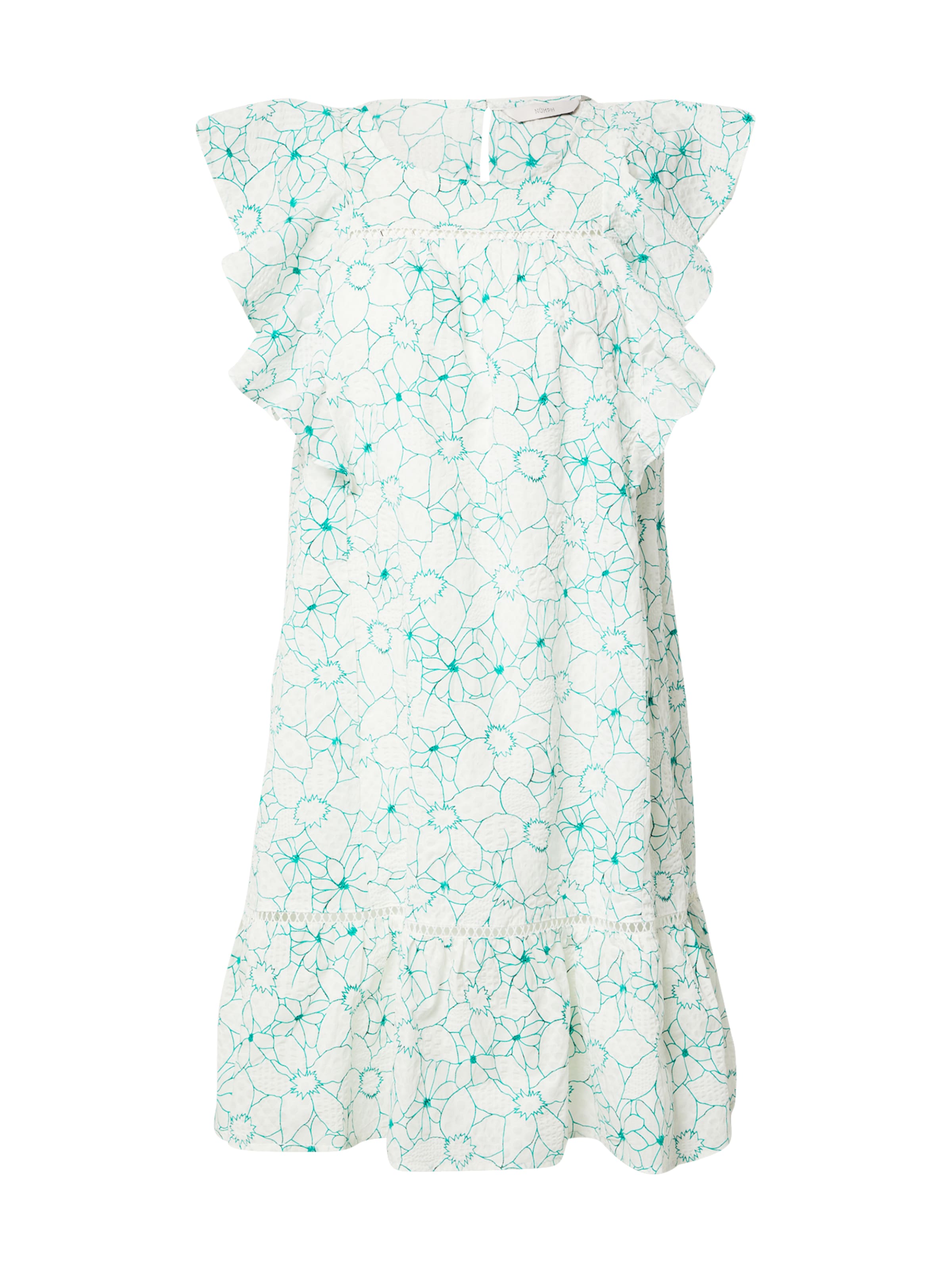 balts NÜMPH Kleita: no priekšpuses