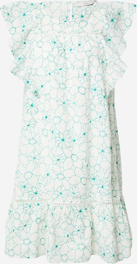 NÜMPH Kleid in jade / weiß, Produktansicht