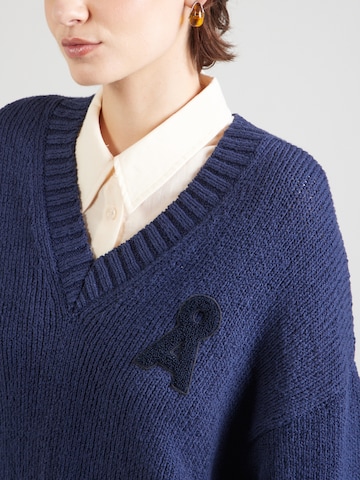 ARMEDANGELS - Pullover 'ICONIC Å' em azul