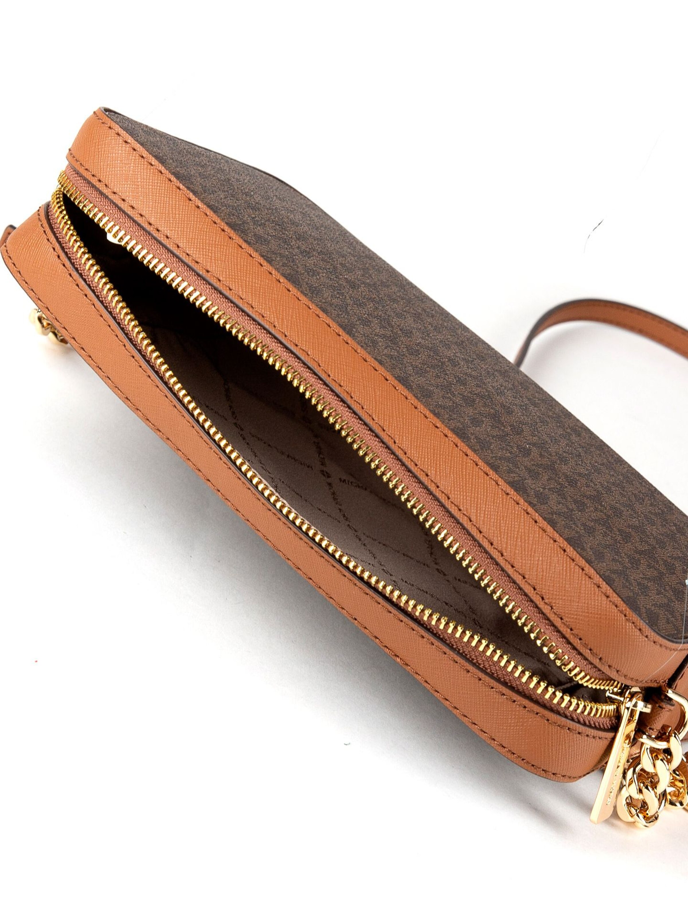 Michael Kors Crossbody bag 'Jet' in Brown
