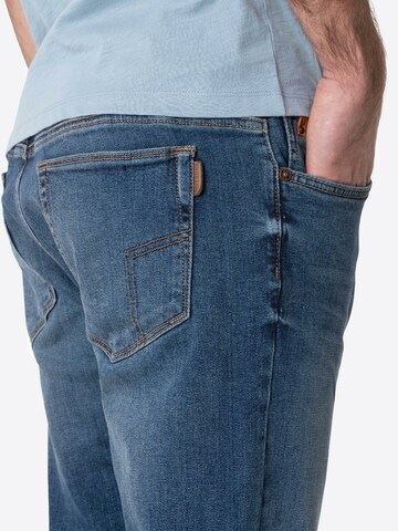 TIMEZONE Slimfit Jeans 'Eduardo' in Blau