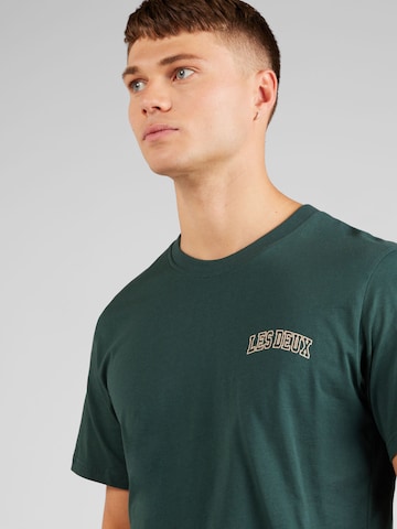 Les Deux - Camiseta 'Blake' en verde