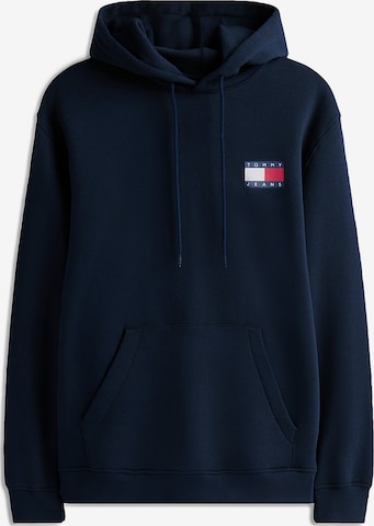 zils Tommy Jeans Sportisks džemperis 'Essential': no priekšpuses