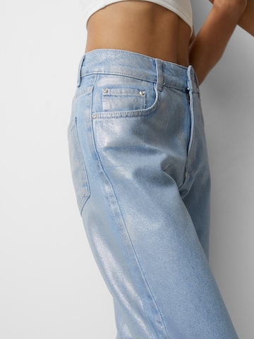 Pull&Bear Regular Jeans in Blauw