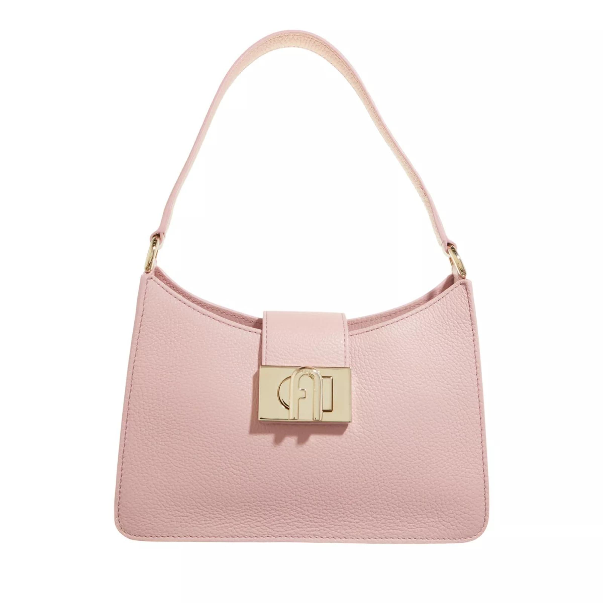 Sac bandoulière '1927' FURLA en rose : devant