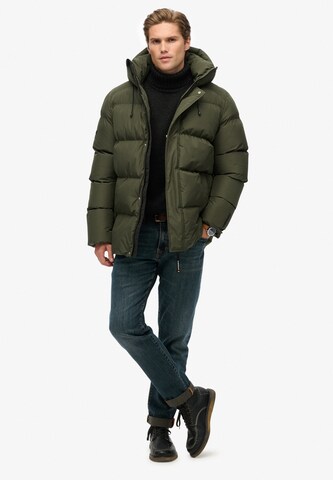 Veste d’hiver '5 Baffle' Superdry en vert