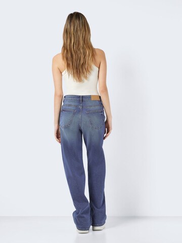 Noisy may Wide leg Jeans 'Yolanda' i blå