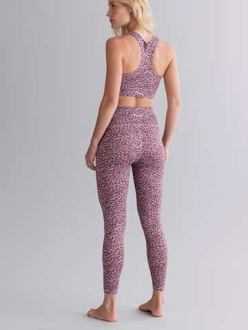 Skinny Leggings 'Cropped' Hey Honey en rose