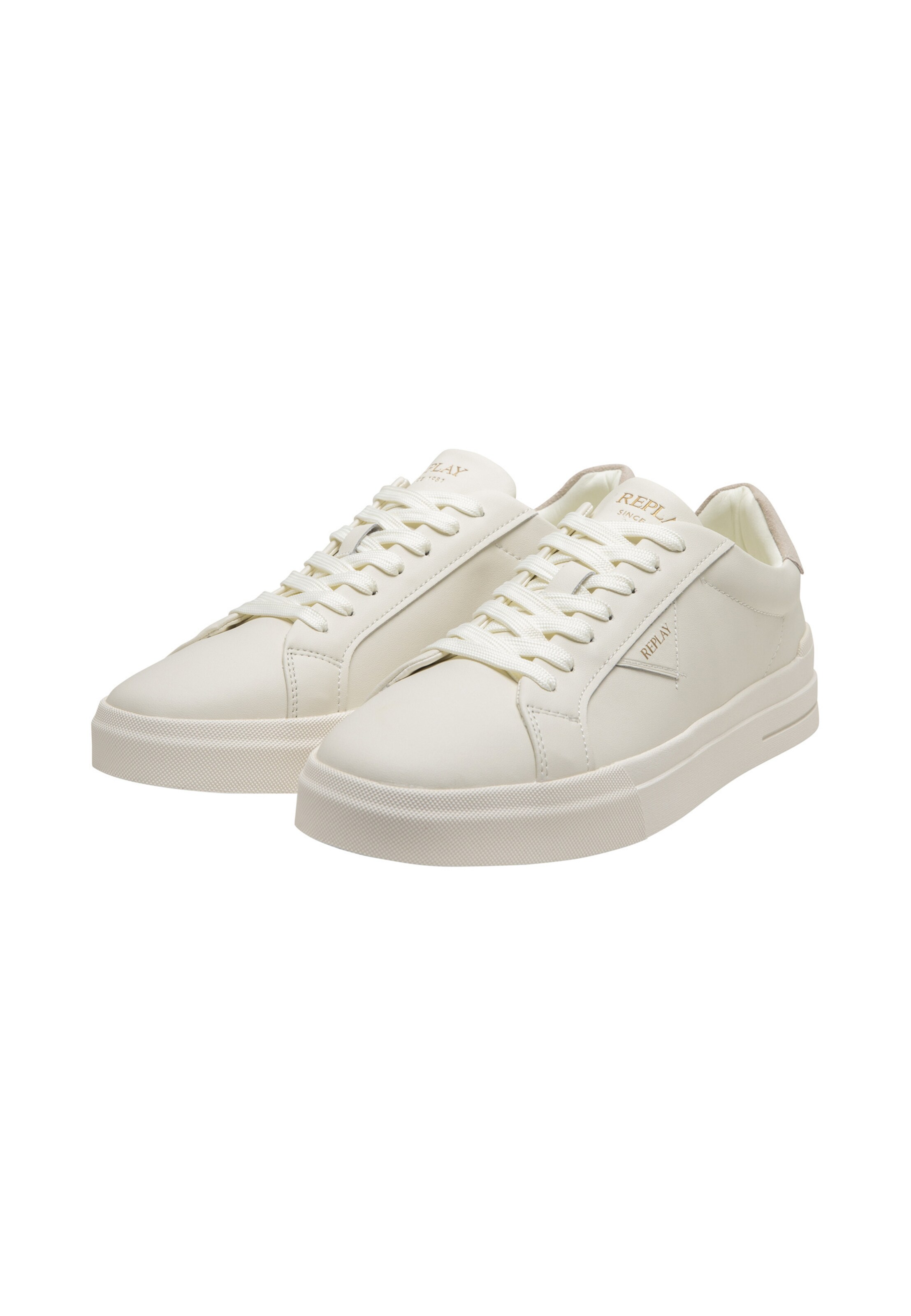REPLAY Platform trainers 'Evan' in White