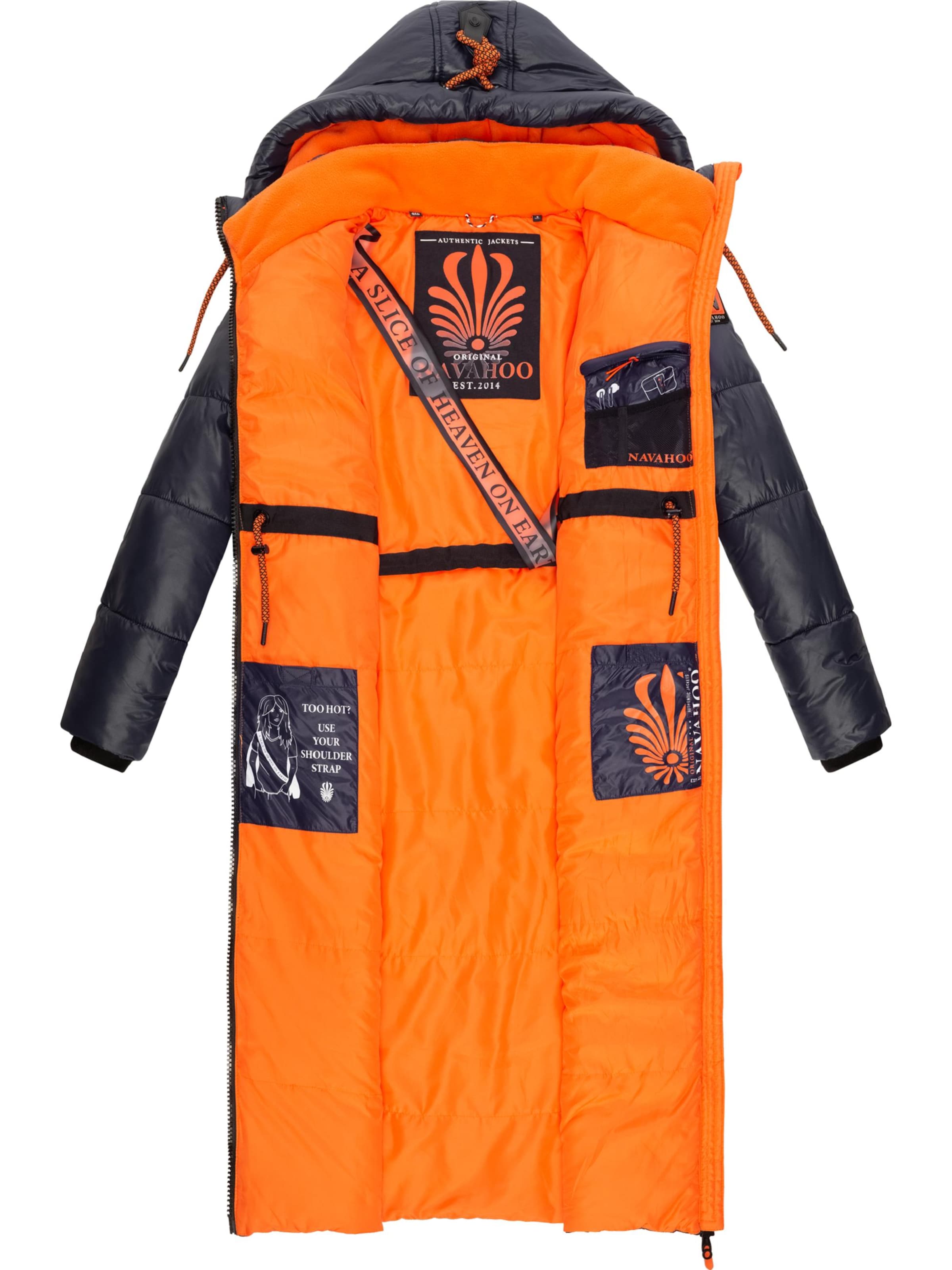 Cappotto invernale 'Schmuseengel' di NAVAHOO in blu