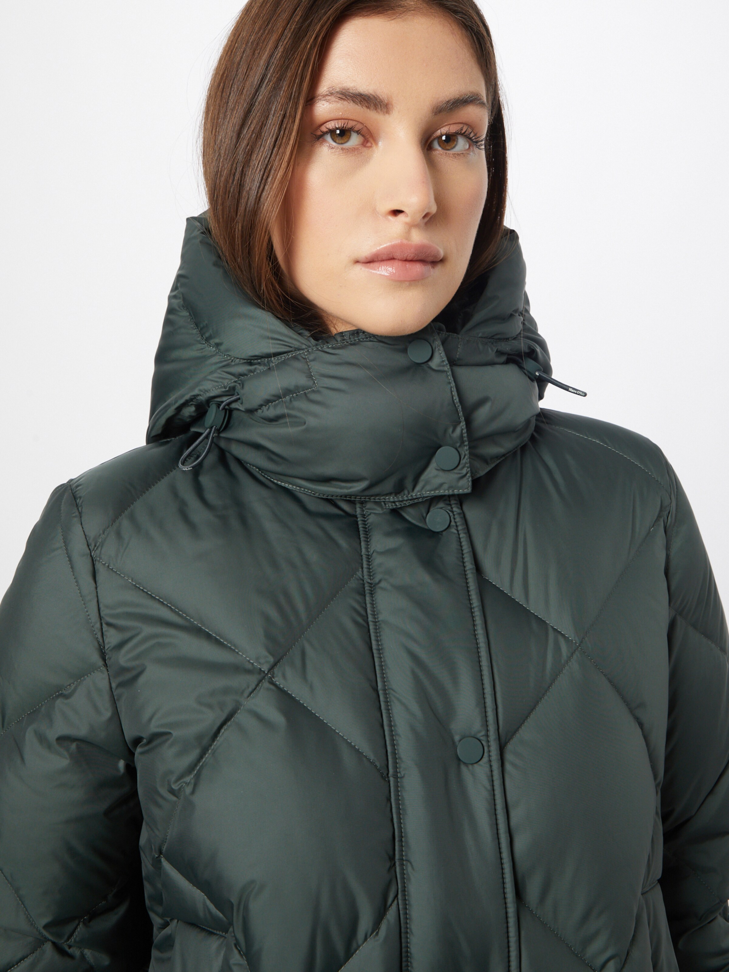 Marc O Polo Winter Jacket in Dark Green ABOUT YOU
