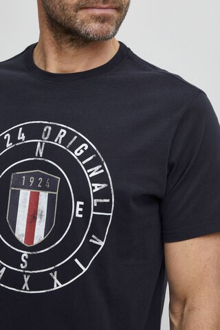 T-Shirt 'Birgerson' FQ1924 en bleu