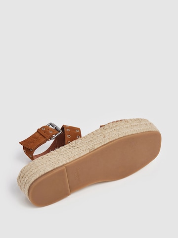 Pepe Jeans Sandale  ' TRACY ANTIQUE ' in Braun