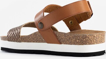 Bayton Sandal 'Almeria' in Brown