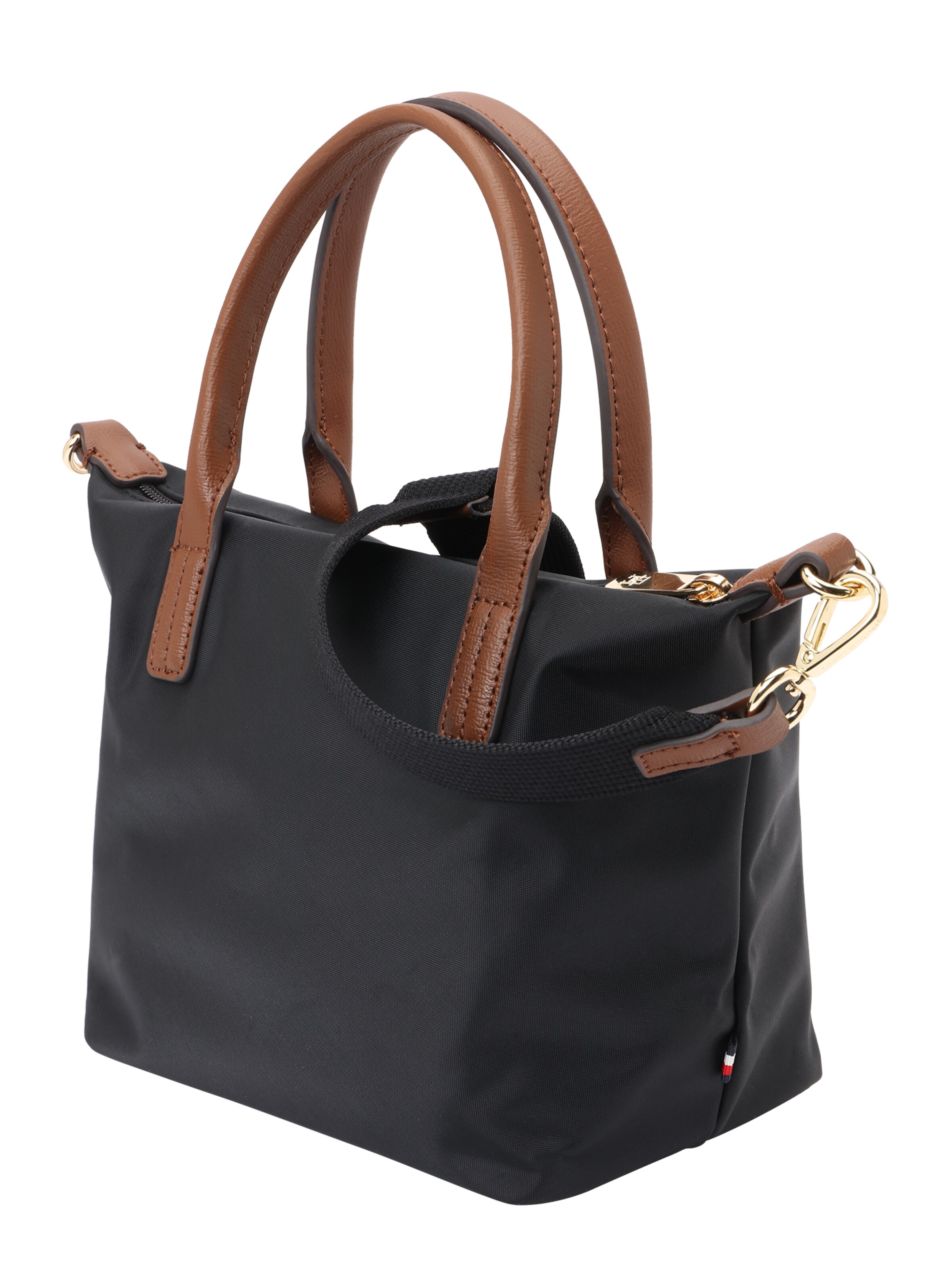 TOMMY HILFIGER Handtasche 'POPETTE' in Schwarz