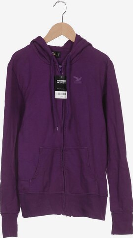 SALEWA Sweatshirt & Zip-Up Hoodie in M in Purple: front