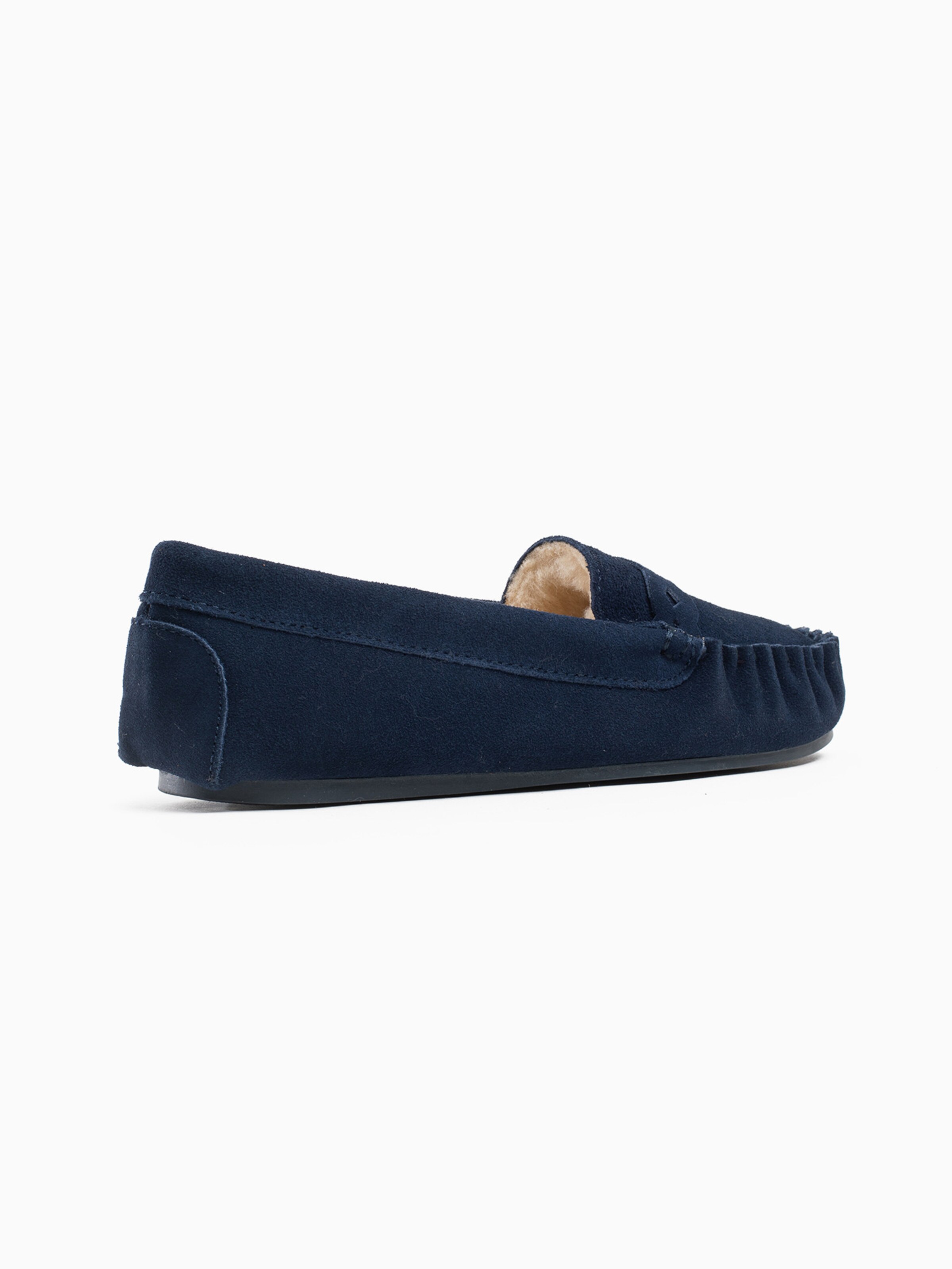 Gooce Moccasins 'Malika' in Navy ABOUT YOU