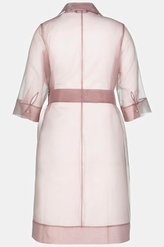 Ulla Popken Summer Coat in Pink