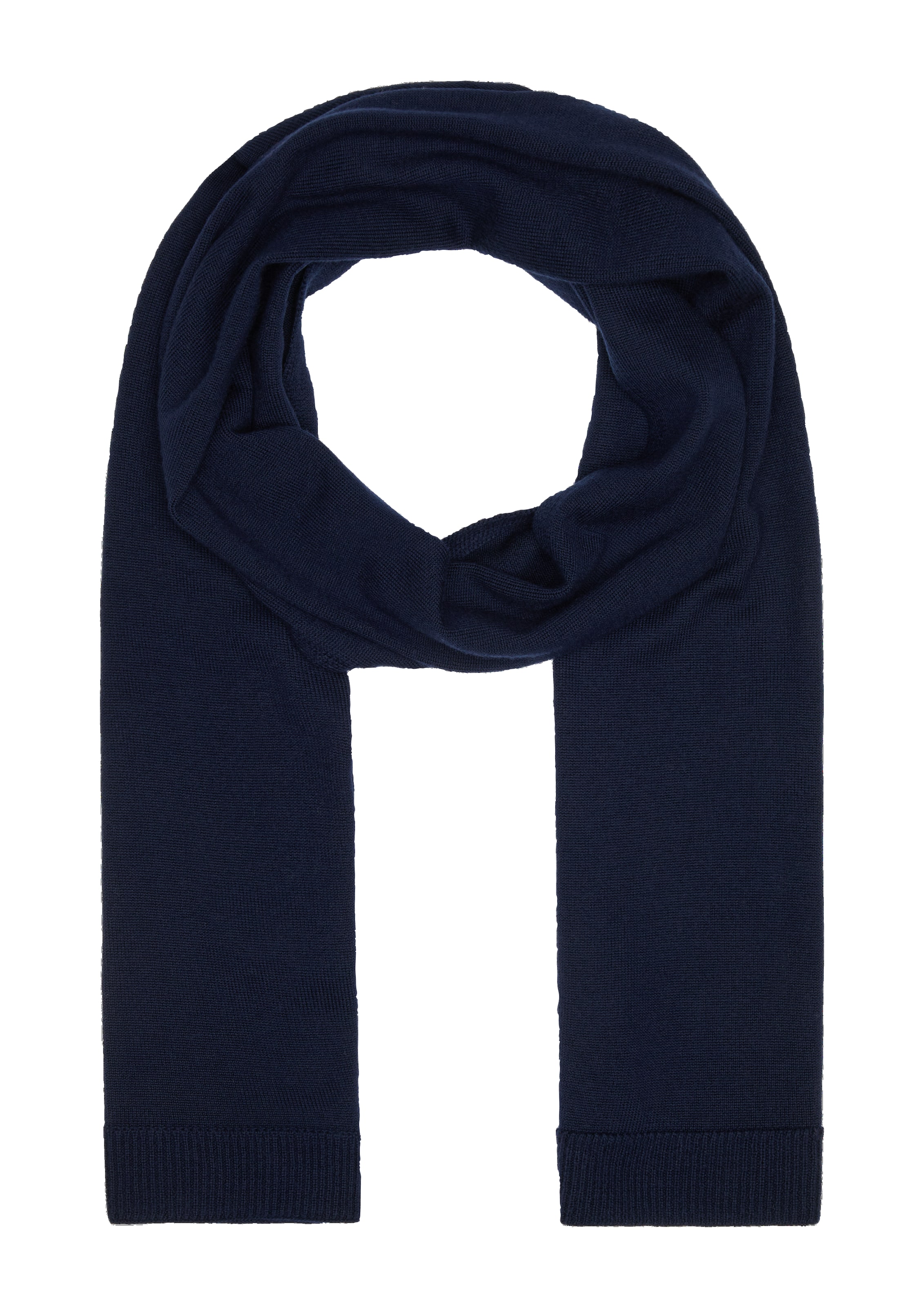 s.Oliver BLACK LABEL Sjaal in Blauw: voorkant
