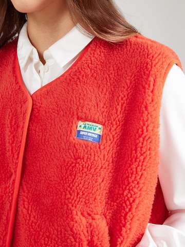 AMERICAN VINTAGE Weste 'HOKTOWN' in Rot