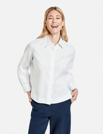GERRY WEBER Blouse in Wit: voorkant