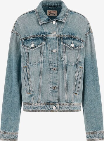 GUESS Between-Season Jacket in Blue: front