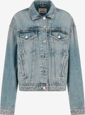 GUESS Between-Season Jacket in Blue: front