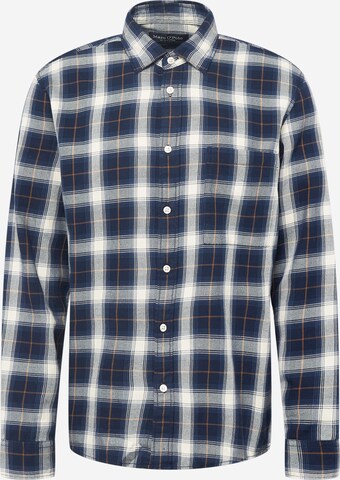 Marc O'Polo Regular fit Button Up Shirt in Blue: front