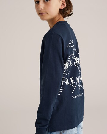 Maglietta di WE Fashion in blu