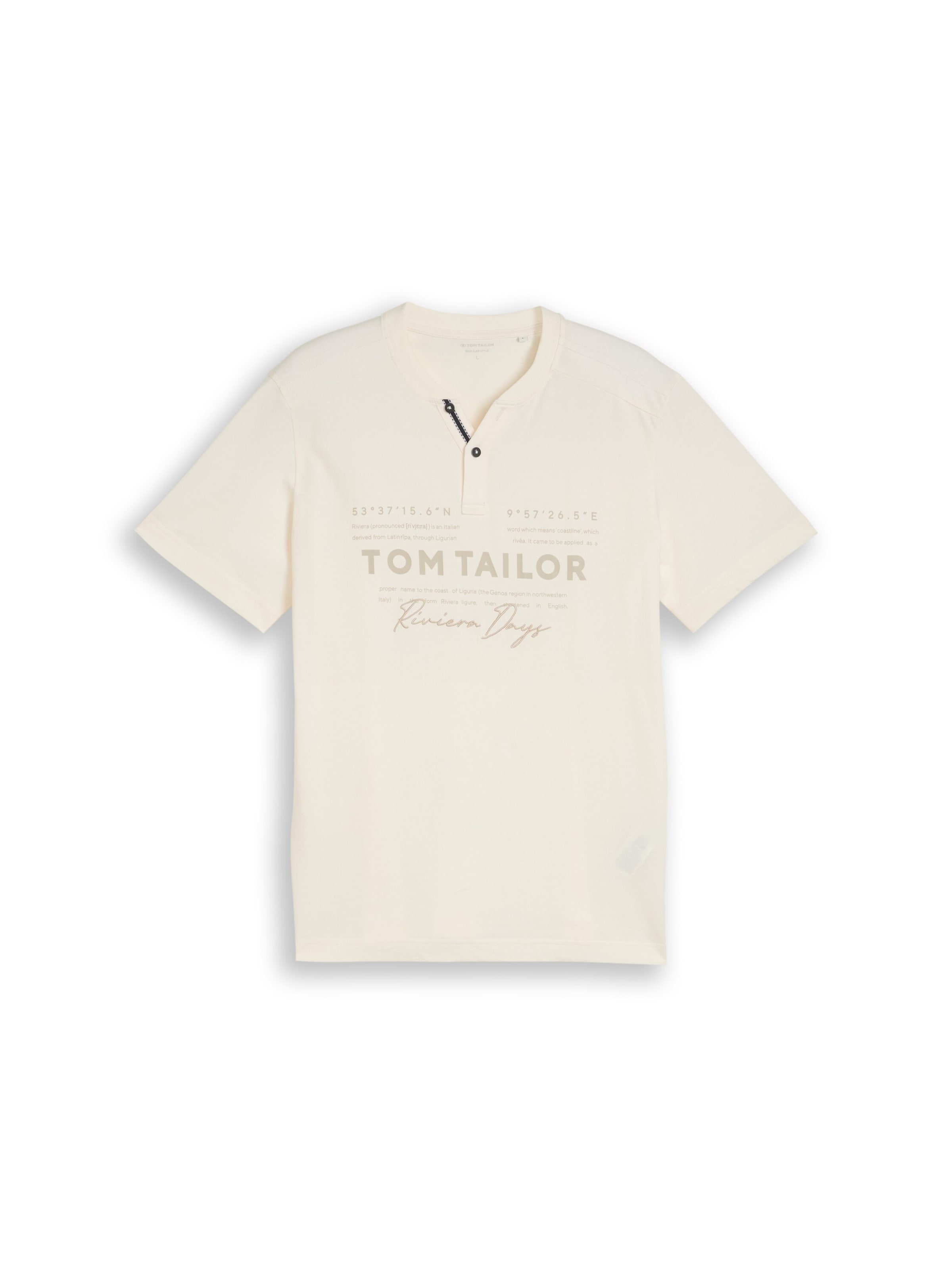 TOM TAILOR Shirt in White: front