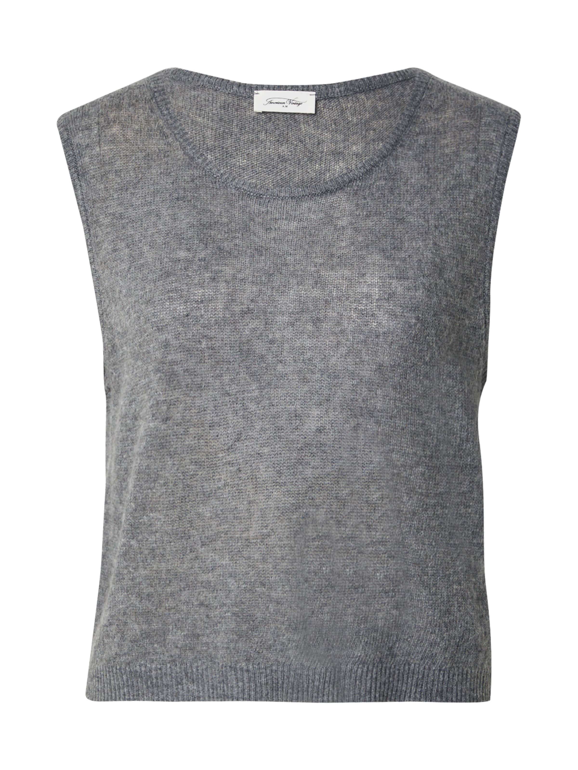 AMERICAN VINTAGE Свитер 'Dumy' в Серый: спереди