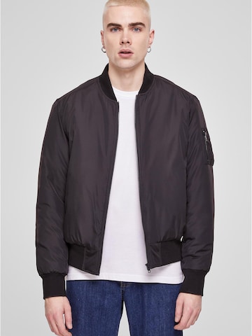 Urban Classics Between-Season Jacket in Black: front