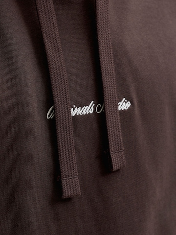 JACK & JONES Sweatshirt in Brown