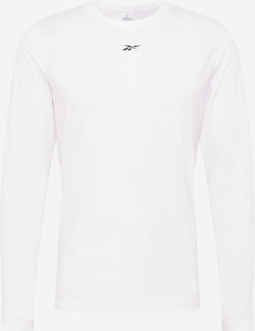 Reebok Sport Funktionsskjorte i hvid: forside